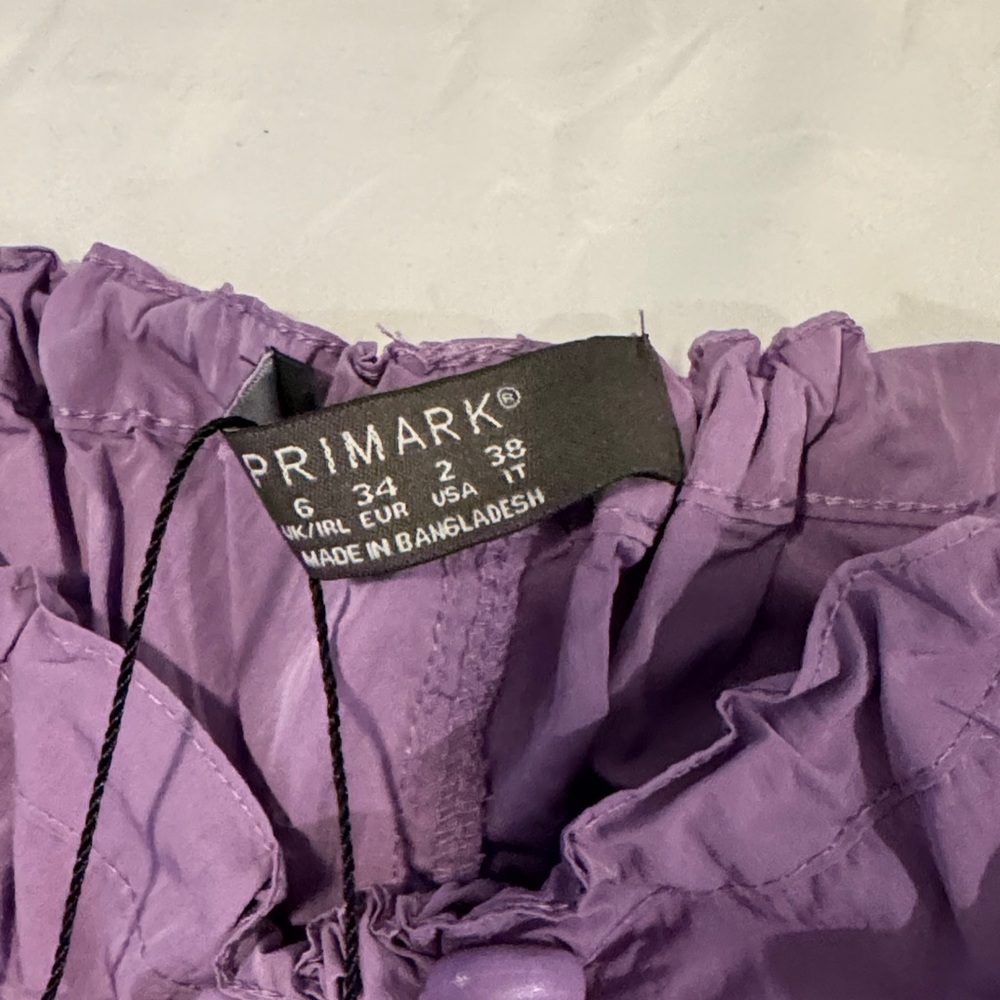 Primark Lavender Drawstring Pants - Picture 3 of 3